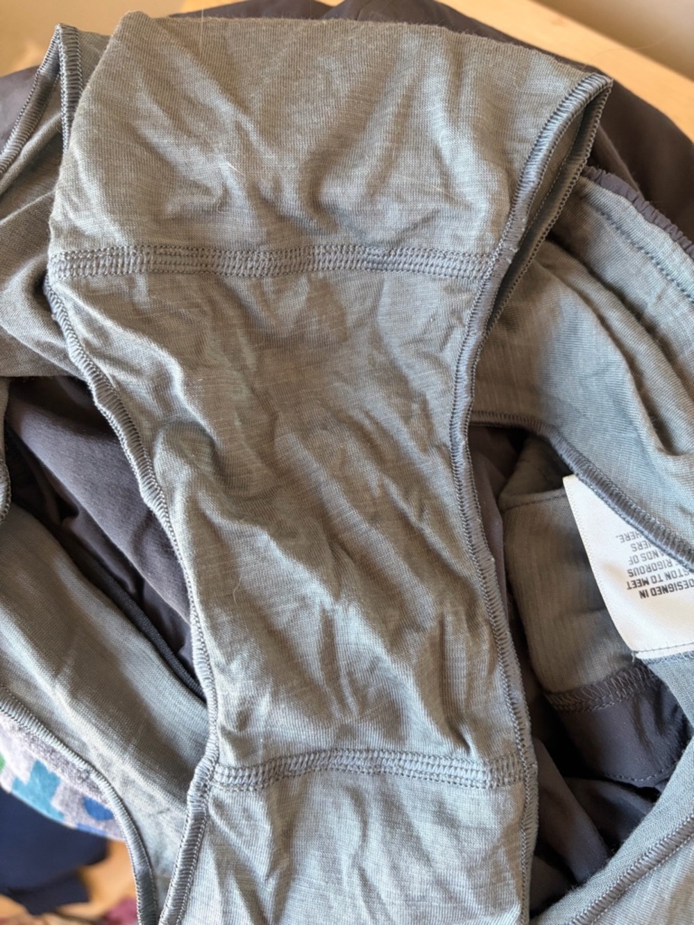 Tracksmith Women's Athletic Shorts in Olive Gray - Picture 9 of 9
